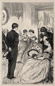 Bir Mulready Zarf Arayışında Coelebs by George Louis Palmella Busson Du Maurier