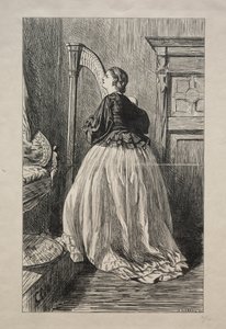 O Basit Şarkıyı Tekrar Söyle, 1862. by George Louis Palmella Busson Du Maurier