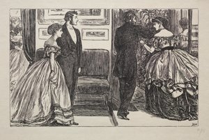 Elmasların Kraliçesi - Nasıl Kazanıldı ve Kayboldu, 1866. by George Louis Palmella Busson Du Maurier