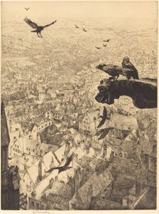 Chartres Küçük Kargaları by George Marples