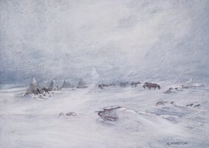 Bariyerde Kar Fırtınası, Sir Ernest Shackleton (1874-1922) tarafından yazılan 