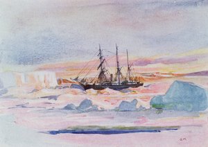 Aurora Australis, Sir Ernest Shackleton (1874-1922) tarafından "Antarktika