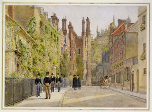 Keats Lane, Eton Koleji, 1895 (wc)