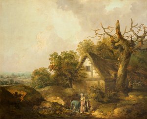 Rustik Bir Kır Evi by George Morland