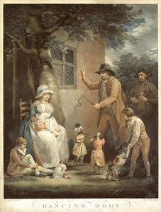 Dans Eden Köpekler, c. 1800 by George Morland