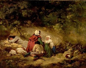 çingene kampı by George Morland