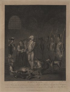 Lafayette Olmütz Hapishanesinde by George Morland