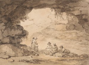 Bir Mağaradaki Köylüler by George Morland