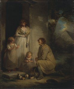 Gine Domuzu Satışı by George Morland