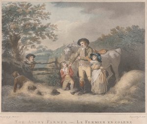 Dörtlü Set: Kızgın Çiftçi by George Morland