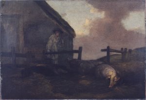 Domuz çobanı (tuval üzerine yağlıboya) by George Morland
