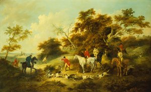 Tilkinin Ölümü (tuval üzerine yağlı boya) by George Morland