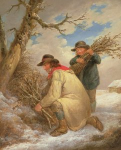 Karda Dal Toplayıcılar by George Morland