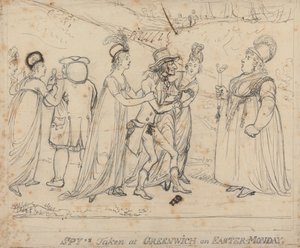 Spy Paskalya Pazartesi günü Greenwich'te Alındı by George Moutard Woodward