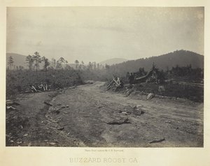 Buzzard Roost, GA, 1866. by George N. Barnard