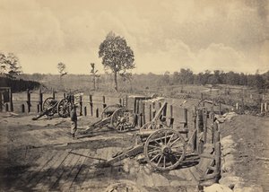 Atlanta, Georgia Önünde Asi Çalışmaları, No. 2 by George N. Barnard