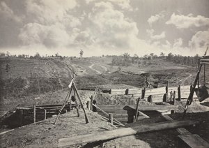 Asi İşleri Atlanta, Georgia, No. 5, 1865-1866 önünde. by George N. Barnard