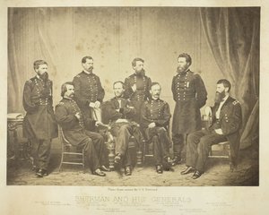 Sherman ve Generalleri, 1865.