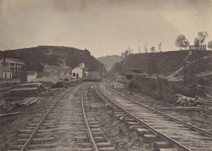 Allatoona Geçidi Kuzeye Bakıyor, Georgia, 1860