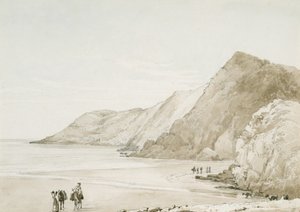 Caswell Körfezi (kağıt üzerine suluboya ve kurşun kalem)