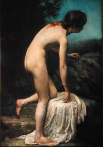 The Bather (tuval üzerine yağlı boya)