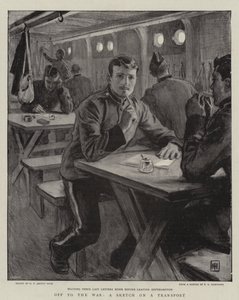 Savaşa Kapalı, Bir Taşımacılık Üzerine Bir Eskiz by George Percy Jacomb Hood