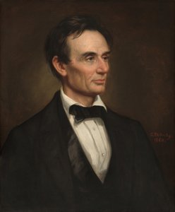 Abraham Lincoln, 1860. by George Peter Alexander Healy