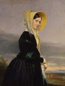 Euphemia Beyaz Van Rensselaer, 1842. by George Peter Alexander Healy