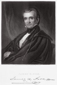 James Knox Polk, Henry Bryan Hall (1808-84) tarafından oyulmuş