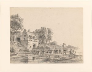 Buren Kalesi kapısının görünümü by George Pieter Westenberg