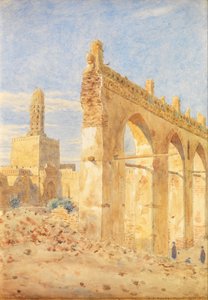 Gama al-Hakim Harabeleri, Kahire (suluboya)