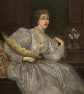 Saygıdeğer Eleanor Leicester Leighton-Warren by George R. Chapman