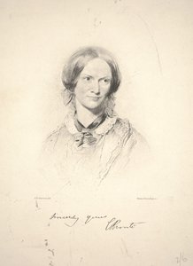 Charlotte Brontë, Walker & Boutall tarafından oyulmuş by George Richmond