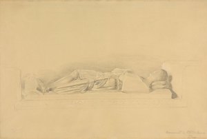 Bir Haçlı Heykeli, Stisted Kilisesi by George Richmond