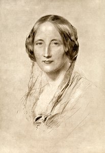 Elizabeth Gaskell, 19. yüzyıl İngiliz romancısı, 1910.