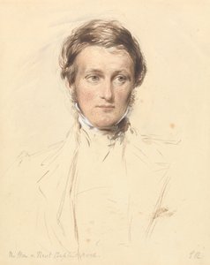 Sayın ve Rahip Baptist Wriothesley Noel (1798-1873) by George Richmond