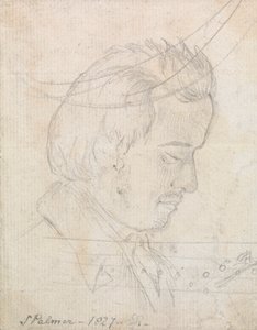 Samuel Palmer'ın Portre Başkanı by George Richmond