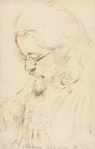 Samuel Palmer'ın Portresi, Baş ve Omuzlar by George Richmond