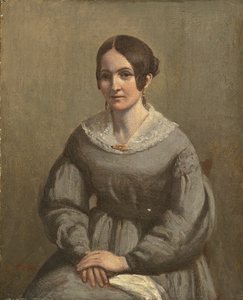 Genç Bir Kadının Portresi, by George Richmond