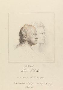 Gençlik ve Yaşta William Blake by George Richmond
