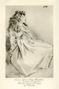 Emma Leydi Hamilton by George Romney