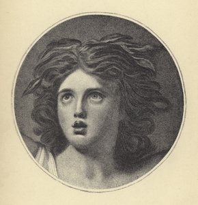 Leydi Hamilton Cassandra olarak by George Romney
