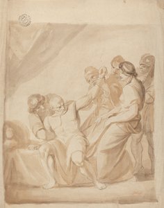 Samson Aşırı Güçlendi by George Romney