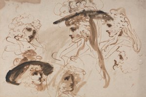 Bir Hanımın Başına Çalışmalar (Bir Kadının Başına Çalışmalar) by George Romney