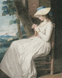 Thomas Cheesman (1760-c.1834), pub tarafından oyulmuş Terzi. John ve Josiah Boydell tarafından, 1787 (nokta gravürü) (125533 çifti) by George Romney