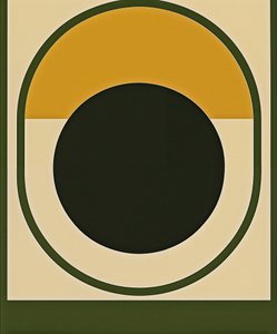 Black Sun Reversal, 2025 (tuval üzerine akrilik)