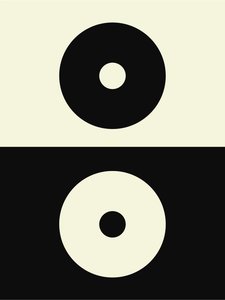 Bohem Yin ve Yang, 21. yüzyıl (resim) by George Rosaly