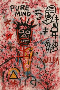 İyileştiren Gözler, 2025 (tuval üzerine akrilik) by George Rosaly