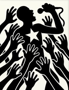 Rise Against the Pull, 2025 (tuval üzerine akrilik) by George Rosaly