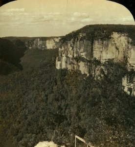 Grose Vadisi, Mavi Dağlar, N.S.W., Avustralya, 1909. by George Rose